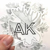 AK Moose Sticker - Mauve Street