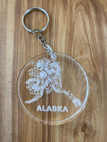 Alaska Floral Key Chain - Mauve Street