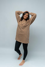 April French Terry Tunic Sweater - More Colors - Mauve Street