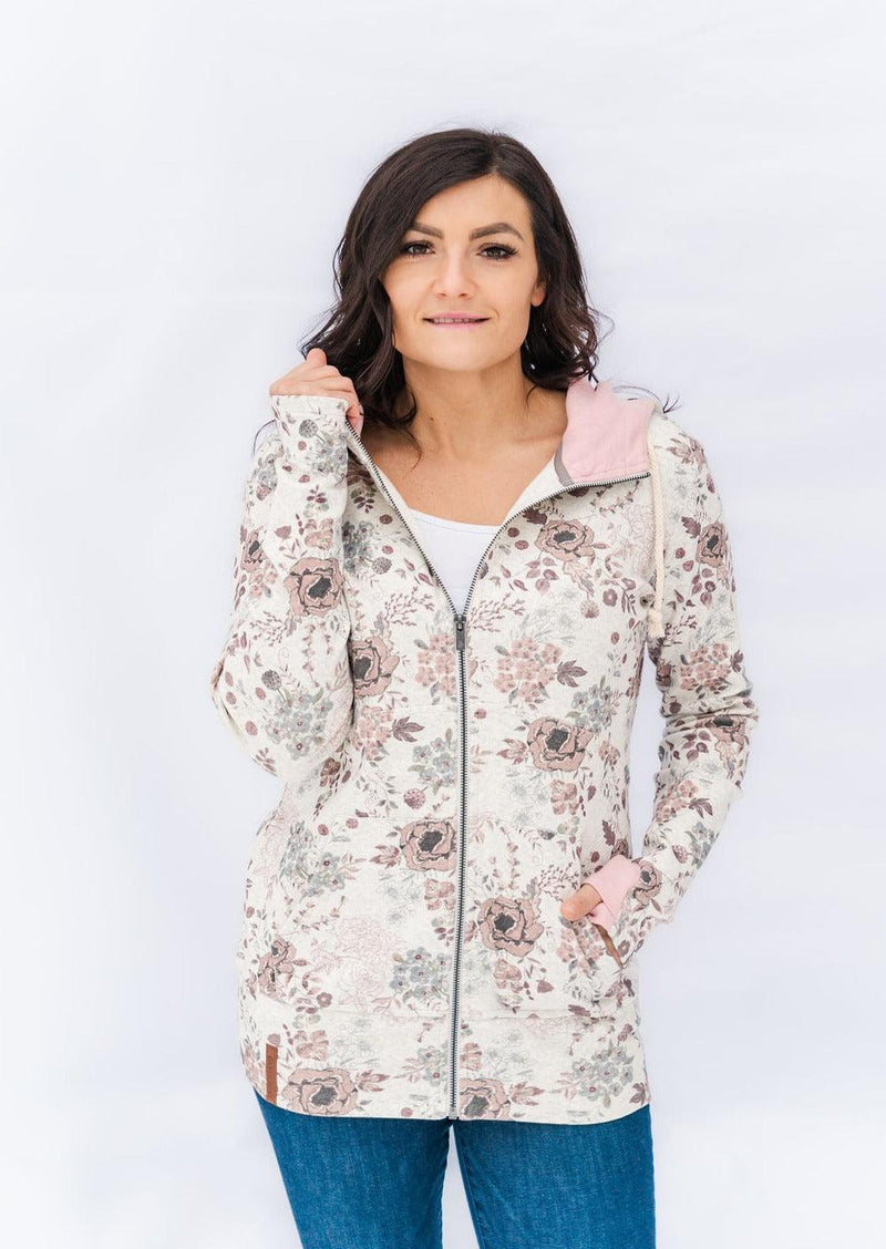 Mauve Blossom Hoodie Ampersand Ave Exclusive Mauve St. Boutique Mauve Street