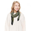 Pleated Animal Print Scarf-More Colors - Mauve Street